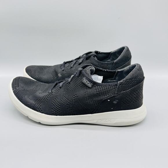 Kizik Shoes Mens 11 Black Knit Irvine Hands Free Lace Up Casual Walking Sneakers main image 5